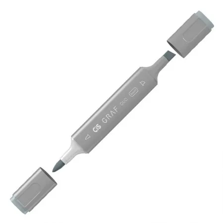 Caneta marcador artistico Graf Duo Brush - (GG5) -  Green Grey - Cis
