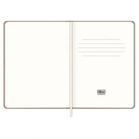 Caderneta capa dura pautada 1/8 Fitto 80 folhas Cambridge Café - Tilibra