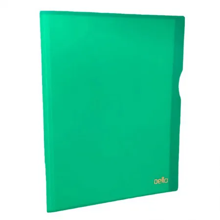 Pasta catálogo A4 verde com 30 plásticos 6036.T - Dello