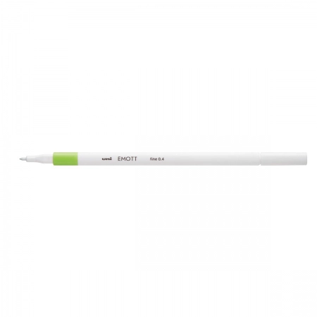 Caneta hidrografica Emott fine 0.4mm PEMSY5 - Verde Claro - Uni-ball