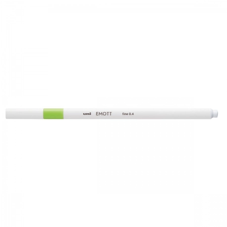 Caneta hidrografica Emott fine 0.4mm PEMSY5 - Verde Claro - Uni-ball