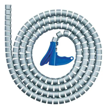 Organizador de fios espiral HWPP25 23mmx2m branco 1 und - Hellermanntyton