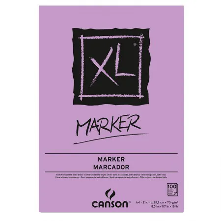 Bloco Marker A4 - com 100 folhas - Canson