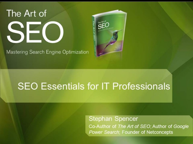SEO Essentials for IT Professionals