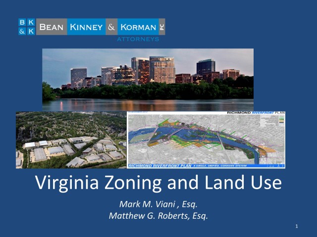 Virginia Zoning and Land Use