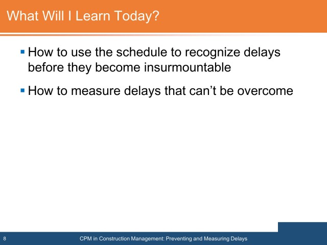 CPM in Construction Management: Preventing and Measuring Delays