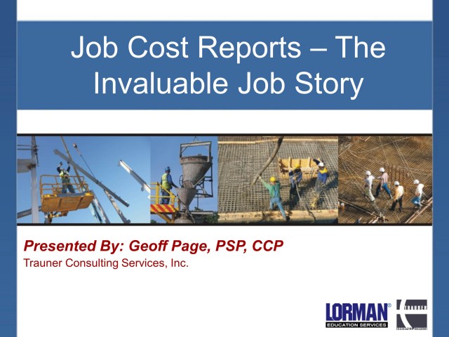 Construction Job Costing Methods and Techniques