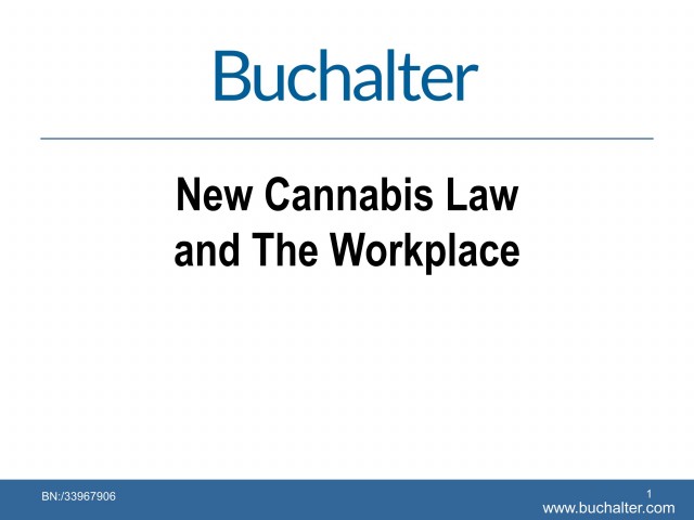 California's New Marijuana Law: How Does It Impact Employers?