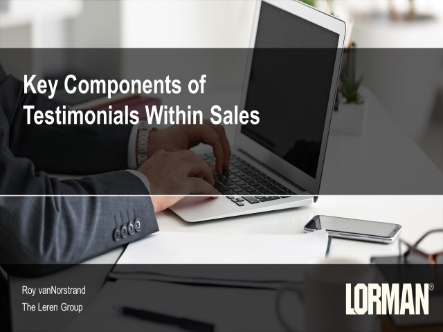 Key Components of Testimonials Within Sales