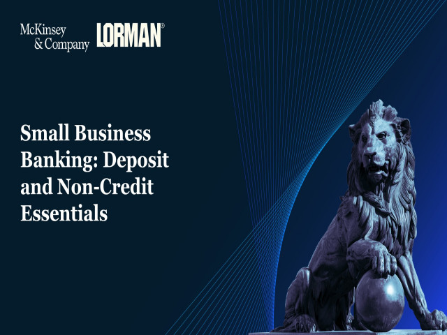 Small Business Banking: Deposit and Non-Credit Essentials