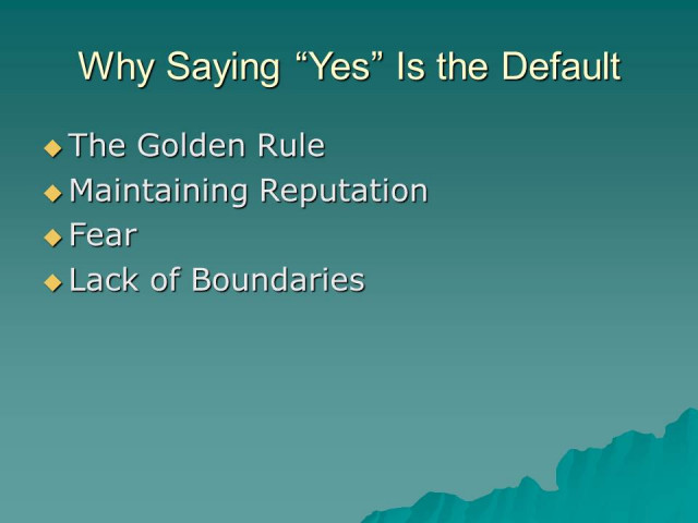 The Importance of Saying No Within a Construction Project