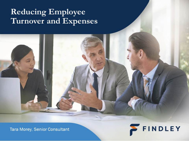 Minimizing Turnover and Expenses