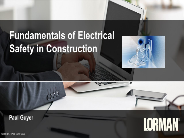 Fundamentals of Electrical Safety in Construction