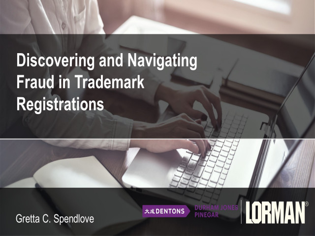 Discovering and Navigating Fraud in Trademark Registrations