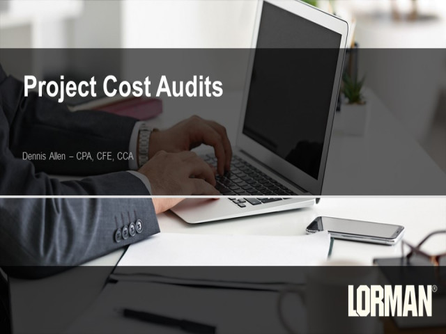 Project Cost Audits