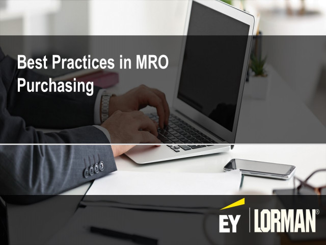 Best Practices for MRO Purchasing