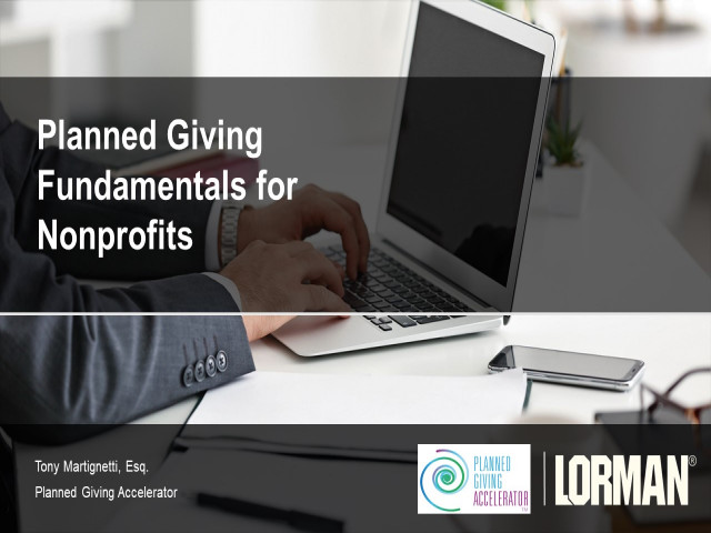 Planned Giving Fundamentals for Nonprofits