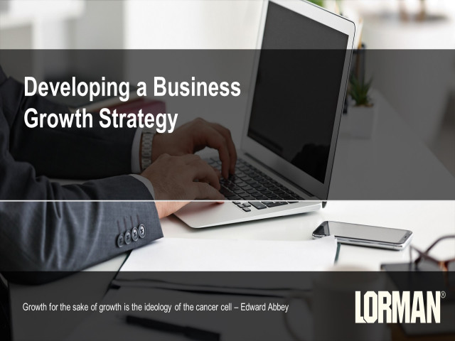 Developing a Business Growth Strategy