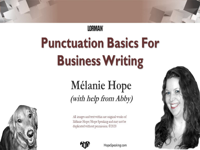 Punctuation Basics for Business Writing