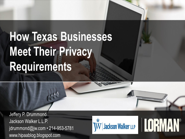 How Texas Businesses Meet Their Privacy Requirements