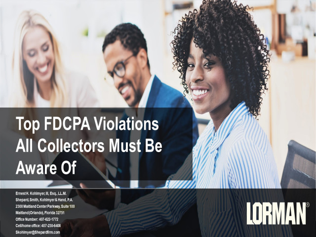 Top FDCPA Violations All Collectors Must Be Aware of