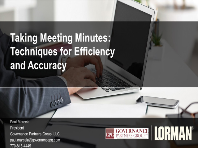 Taking Meeting Minutes: Essential Techniques for Efficiency and Accuracy