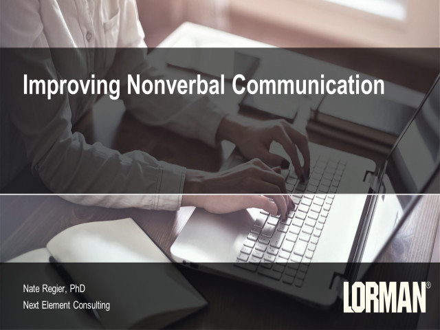 Improving Nonverbal Communication