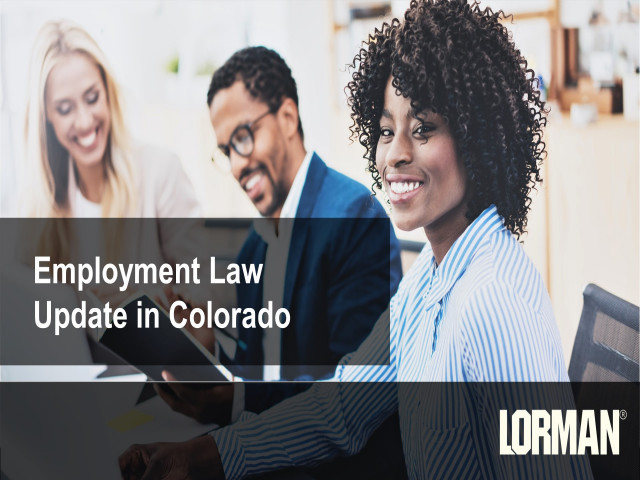 Employment Law Update in Colorado
