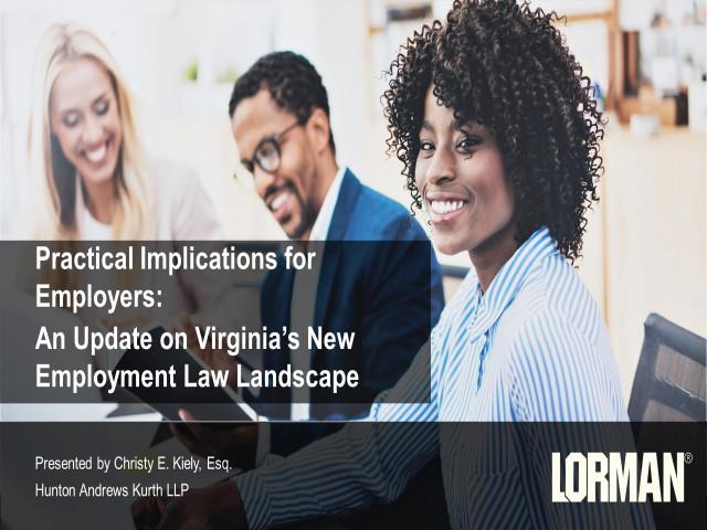Employment Law Update in Virginia