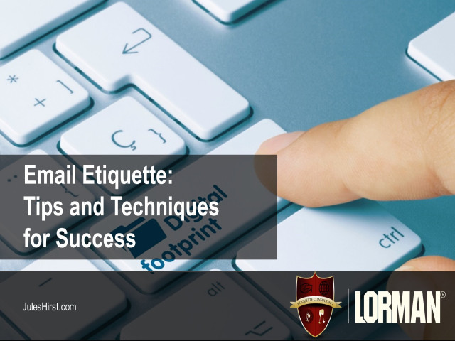 Email Etiquette: Tips and Techniques for Success