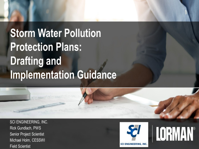 Storm Water Pollution Protection Plans: Drafting and Implementation Guidance