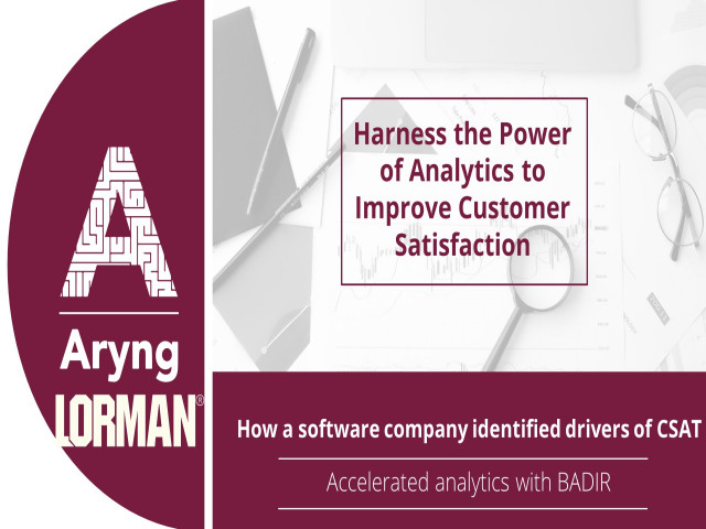 Harness the Power of Analytics to Improve Customer Satisfaction