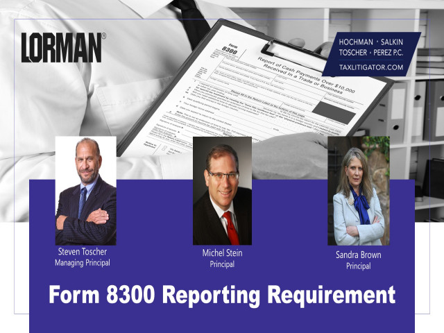 Form 8300 Reporting Requirements