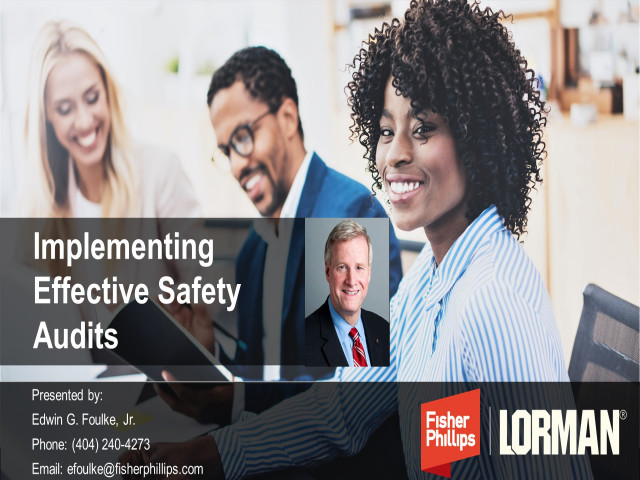 Implementing Effective Safety Audits