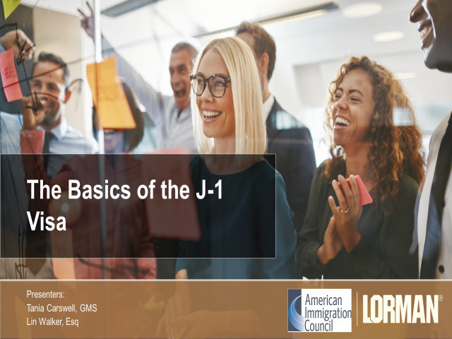 The Basics of the J-1 Visa