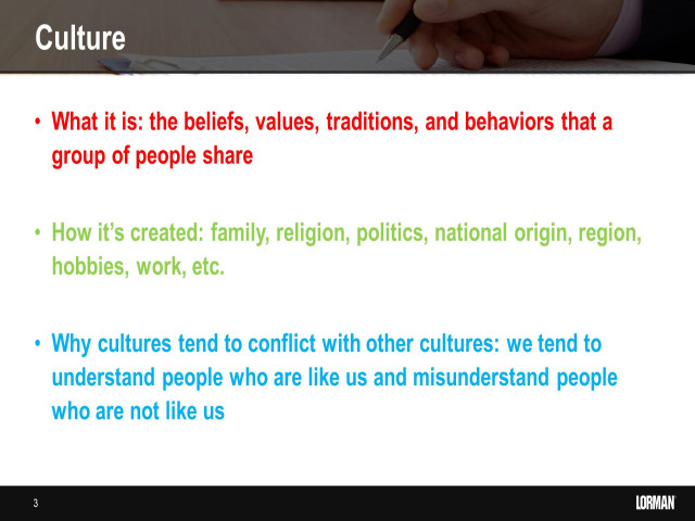 Cultural Intelligence: Understanding Your Multicultural Environment