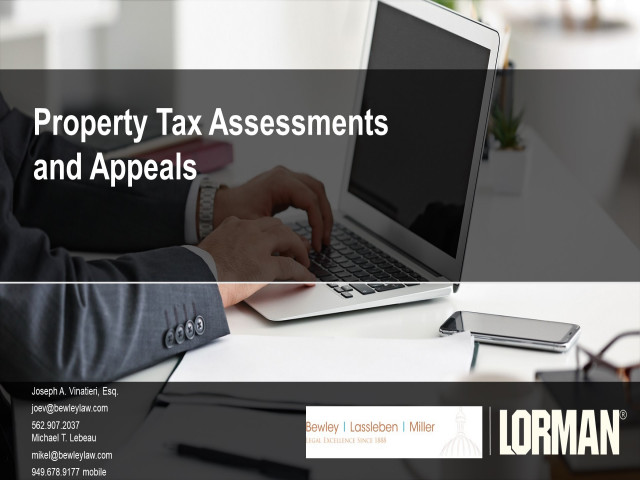 Property Tax Assessments and Appeals