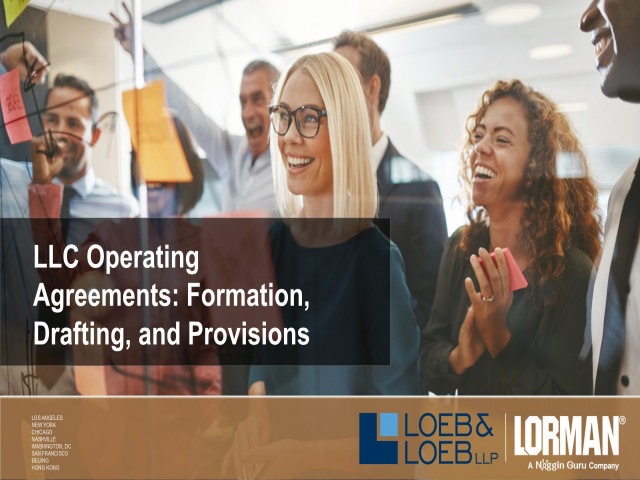 LLC Operating Agreements: Formation, Drafting, and Provisions