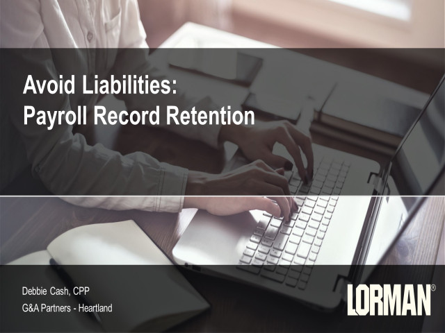 Avoid Liabilities: Payroll Record Retention