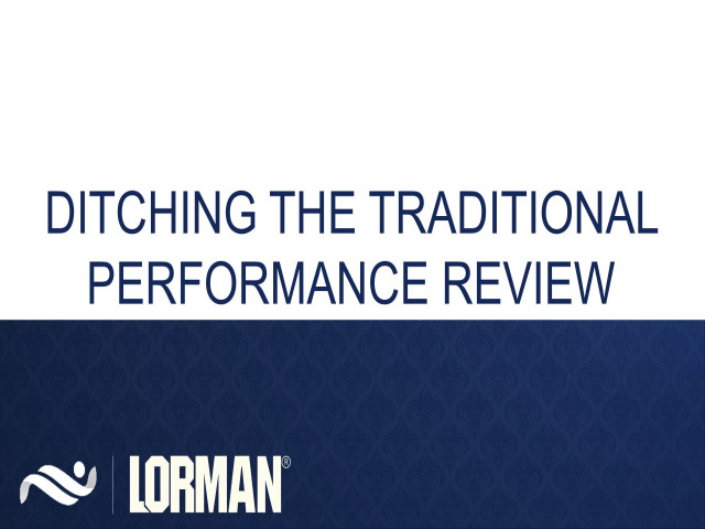 Ditching the Traditional Performance Review