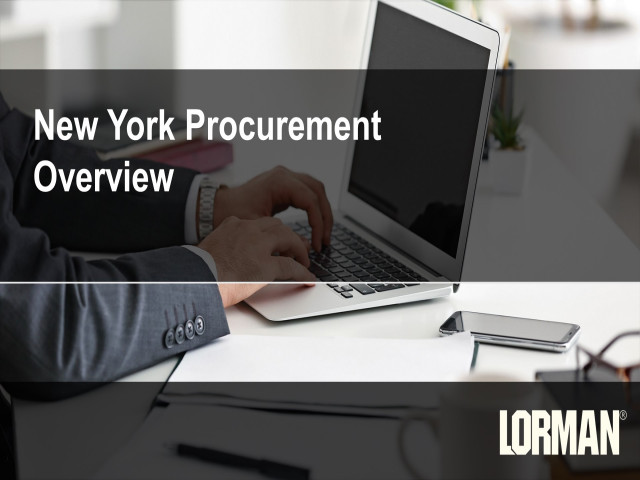 New York Procurement Overview