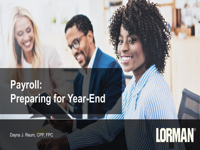 Payroll: Preparing for Year-End