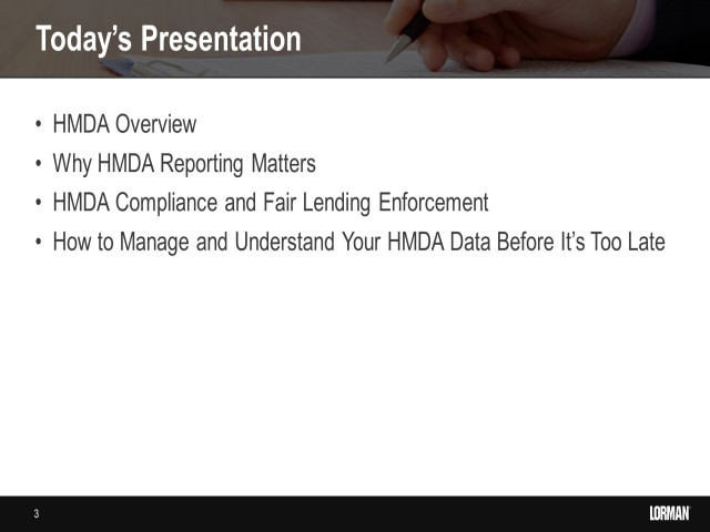 HMDA Compliance Updates