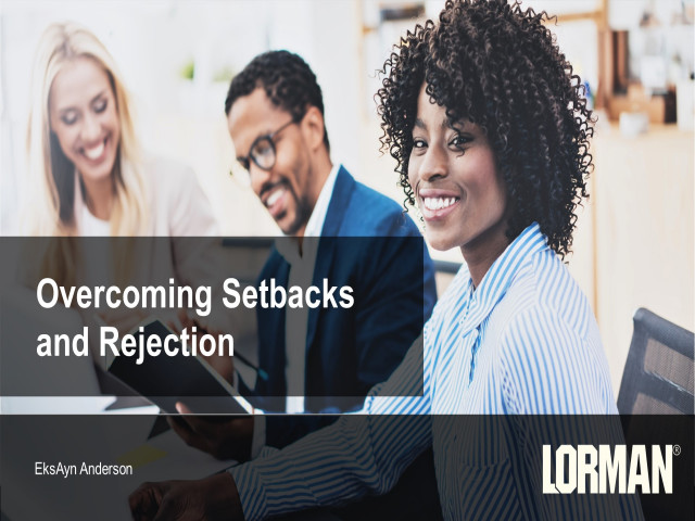 Overcoming Setbacks and Rejection