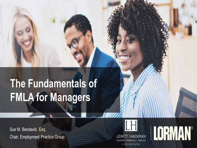 The Fundamentals of FMLA for Managers