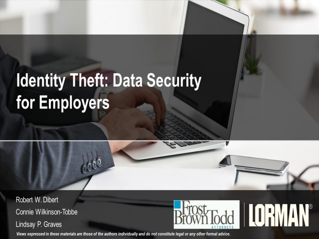 Identity Theft: Data Security for Employers