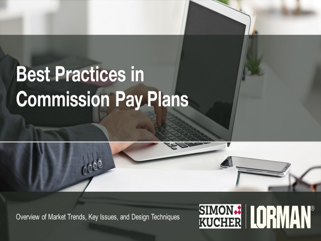 Best Practices in Commission Pay Plans