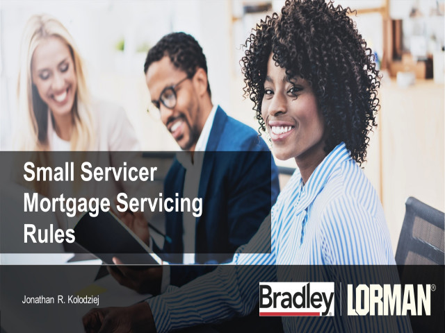 Small Servicer Mortgage Servicing Rules