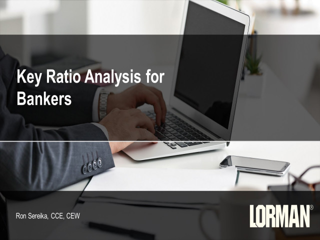 Key Ratio Analysis for Bankers