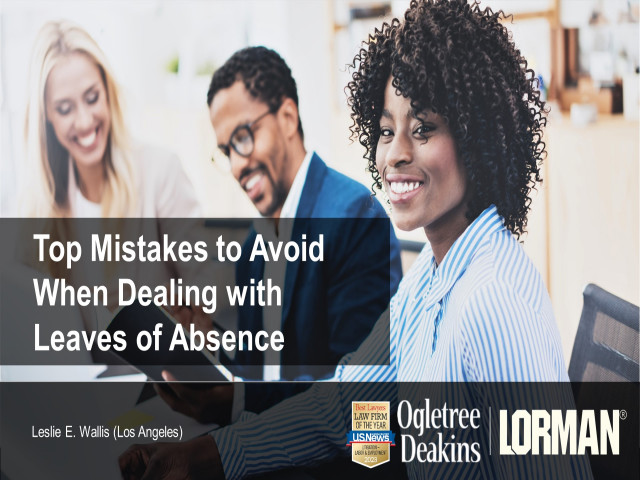 Top Mistakes to Avoid When Dealing With Leave of Absence